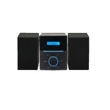 Système Audio Denver MCA-240 Noir Lecteur CD Radio FM AUX 2 x 20 W