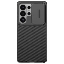 Coque Pour Galaxy S26 Ultra Modèle Camshield Pro Avec Cache Caméra Coulissant Noir Nillkin