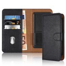 Coque Pour Oneplus Nord En Noir Book Case Cover Etui