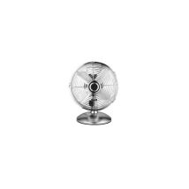 Ventilateur De Table Oscillant Chromé 30cm 40w Mercafan Mt01431