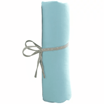 Drap Housse Jersey Extensible Lit 70x140 Cm Turquoise