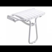 Siège De Douche Pmr Grande Taille Blanc Testé À 225kgs Garanti 10 Ans