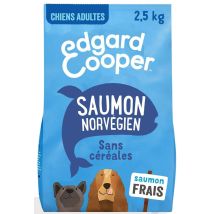 Edgard & Cooper Chien Adulte Croquettes Au Saumon Frais - 2,5 Kg
