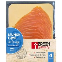 Saumon Fumé De Norvège Grande Sélection Breizh Saveurs