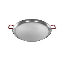 Poêle À Paella La Ideal Argent 80 Cm 2 Poignées