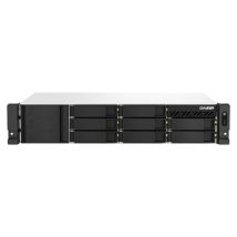 Qnap Ts-864eu-rp-8g Serveur De Stockage Nas Rack (2 U) Intel Celeron N5095 8 Go Ddr4 0 To Qnap Turbo System Noir