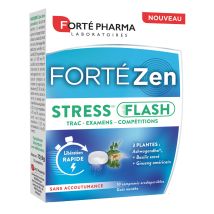 Forte Pharma - Complément Alimentaire Stress Flash Goût Menthe Forte Pharma - La Boite De 10 Comprimés