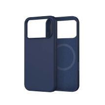 Coque En Silicone Wefix Magsafe Bleu Pour Iphone 17 Pro