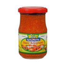 Sauce Bolognaise Bio - Louis Martin - Pot 190g