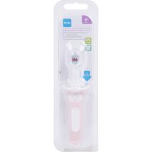 Brosse À Dents Souple Bébé 0+ Avec Anneau Mam