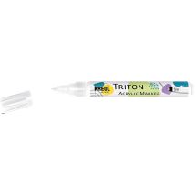 Feutre Acrylique Triton Acrylic Marker Fine, Blanc Kreul
