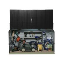 Coffre De Rangement Métal 1500l Anthracite - 1,51m² Utile - Storeguard