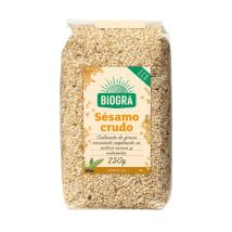 Biográ - Graines De Sésame Crues Biologiques 250 G