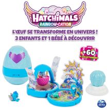 Figurine Œufs univers 4 pièces HATCHIMALS COLLEGGTIBLES