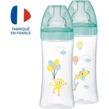 Biberon Sensation+ Anti-coliques Débit 3 +6mois Ballons Lot De 2 X 330ml