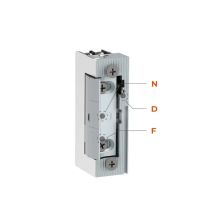 Gâche Électrique Dorcas - Pour Porte Simple Pêne Réglable - Mode Ouverture Fail Secure (no) - Force De Maintien 330 K