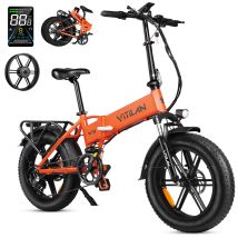 Vélo Électrique Vitilan V3 2.0 Batterie 48v 13ah Moteur 750w