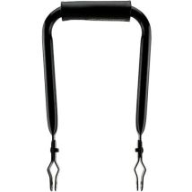 Dossier Simson Noir Étroit Avec Coussin Arrière En Vinyle Pour Vélo