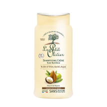 Shampoing Crème Soin Nutrition Pour Cheveux Secs Et Abîmés Huiles D'olive Karité Argan Le Petit Olivier