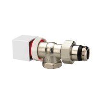 Corps De Vanne Thermostatique Angulaire (inversé) Nickel-chromé Rouge 3,6x7,6x7cm Orkli
