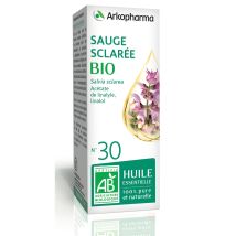 Huile Essentielle Sauge Sclarée 100% Pure Et Naturelle Bio Arkopharma