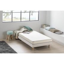 Matelas Mousse 90 X 190 Cm - Confort Ferme - Epaisseur 12 Cm - Kietoa