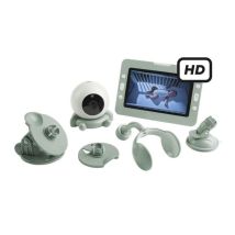 Babyphone Caméra Yoo Go+ Grand Ecran Hd 5 720p Batterie Rechargeable, Autonomie 8h 4 Accessoires Supports Caméra I