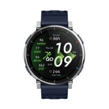 Montre Connectée Amazfit Active 3 Atlas Bleu 45 Mm Amoled Gps Nfc Paiement