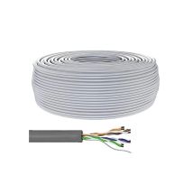 Câble Réseau Ednet Cat 6 Utp 305m Gris Flexible