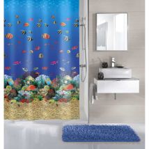 Rideau De Douche Malediven 180x200 Cm Multicolore Kleine Wolke