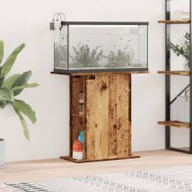 Support D'aquarium En Bois Ancien 36 X 75 X 72,5 Cm Bois D'ingénierie Vidaxl