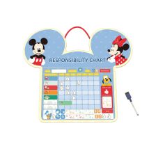 Disney Mickey Mouse Charte De Responsabilités Multicolore - 44.5x39.5x1.2 Cm