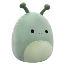 Squishmallows Preeto - Peluche Limace Vert Olive 40 Cm, Multicolore