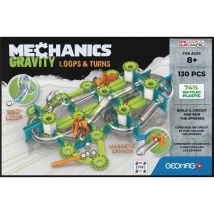 Geomag Mechanics, Gravity 130 Pcs, Construction Magnétique, Jeux Éducatif