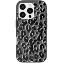 Coque Magsafe Pour Iphone 16 Pro Antichoc Design City Léopard Noir Kate Spade