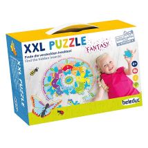 Beleduc Puzzle En Bois Jouet Éducatif Insectes Coloré Pour Enfants