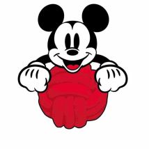 Jouet Pour Chien Mickey Mouse Rouge 10,5 X 14,5 X 6 Cm