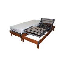 Lit Electrique 100% Latex 5 Zones 2x80x200