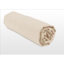Drap Housse - 100% Coton - 140 X 190 + Bonnet 25 Cm -