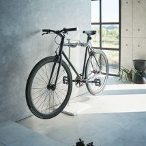 Support De Vélo Minimaliste En Métal Avec Revêtement En Silicone
