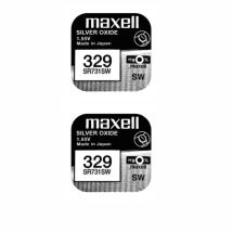 2 Pile Maxell 329 Sr731sw