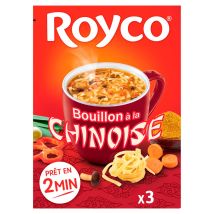 Soupe Déshydraté Nouilles Carotte Champignons Royco