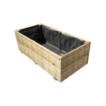 Bac Oslo 80 X 40 X H. 28 Cm - Pin Classe 3 Fsc