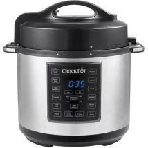 Multicuiseur Crock-Pot programmable 12 en 1 - CSC051X01 - Noir/Inox CROCK-POT