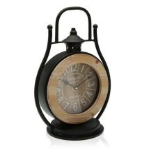 Horloge De Table Versa Métal (16,5 X 41 X 26 Cm) (26 Cm)