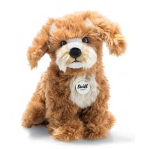 Steiff Peluche Chien Curlie Cockapoo Marron Clair 24 Cm Jouet Câlin
