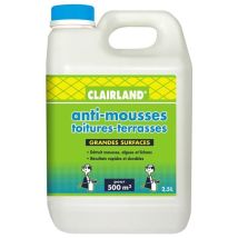 Anti-dépôts Verts Toitures, Terrasses, Dallages, Murs - Concentré A Diluer 2,5 L