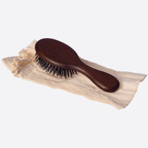 Brosse À Cheveux Pneumatique De Sac En Hêtre Massif