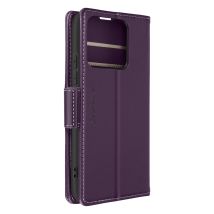 Étui Pour Xiaomi 14 Portefeuille Anti-rfid Clapet Support Horizontal Violet Foncé Caseme