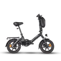 Mini Vélo Électrique Bodywel T16 Pro, Pliable 14", 36 V, 7,8 Ah, Noir